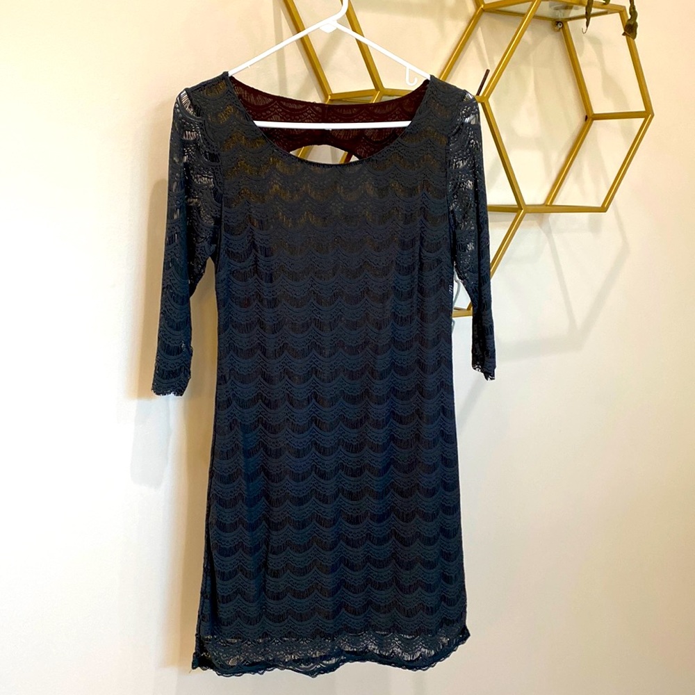 Free People medium cutout back dress